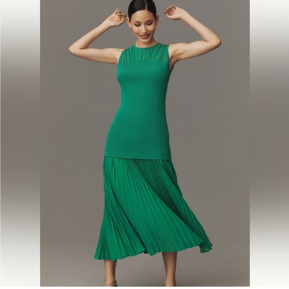 Mare Mare x Anthropologie midi hem dress size M NWT - Picture 3 of 7